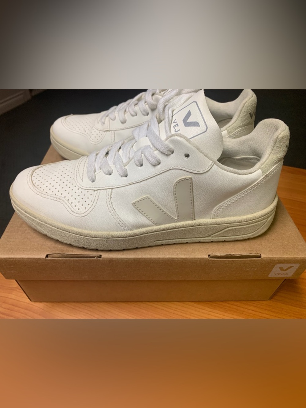 Veja V-10 Low Top Sneakers - White